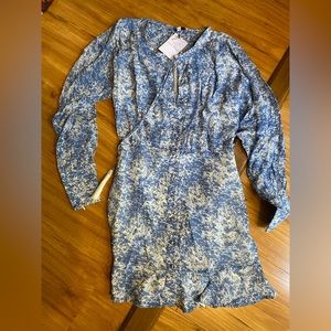 Karina Grimaldi boho mini dress size S